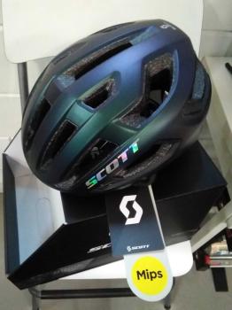 SCO Helmet Arx Plus (CE) pri grn/pur L