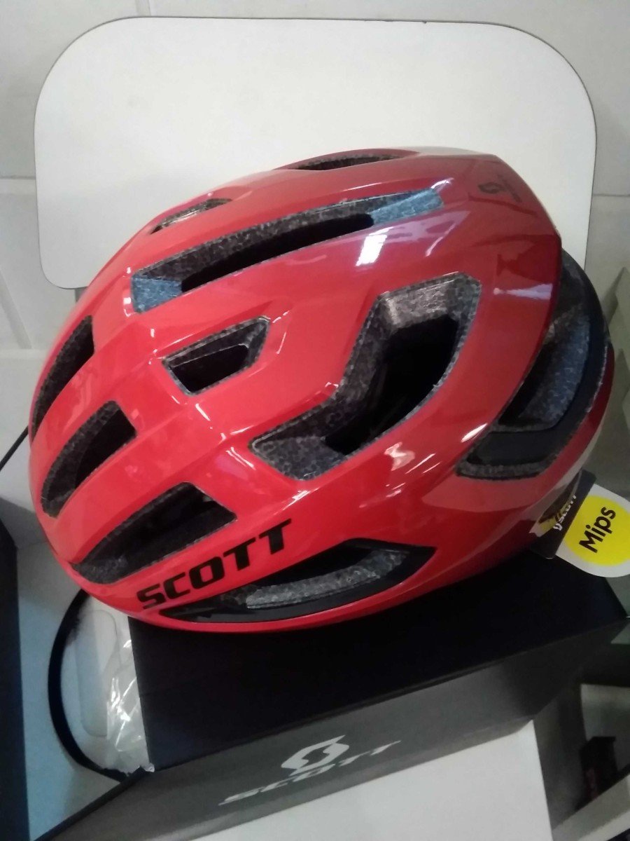 SCO Helmet Arx Plus (CE) fiery red L