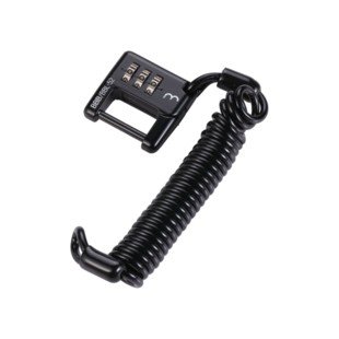 BBL-52 Fietsslot MiniSafe Coil Cable 3mmx120cm Zwart